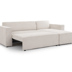 omeero Right-Facing Sofa Bed with Storage – Convertible & Space-Saving